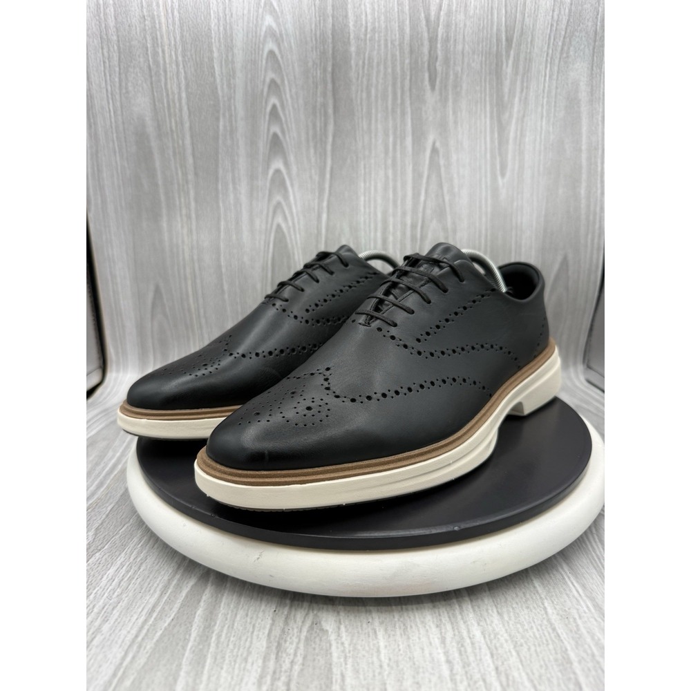Cole Haan ØriginalGrand CitySpectre Mens 10.5 Black Wingtip Oxford Shoes C41526